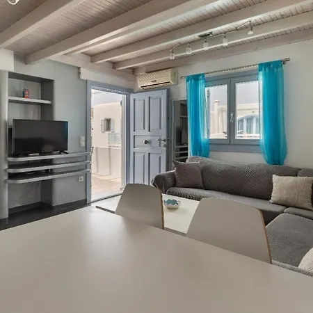 Blue Heart Mykonos Up To 10 People Best Location * Mykonos Town